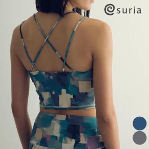 suria（スリア） セール ヨガウェア ブラ ブラトップ トップス カップ