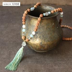 VANI マーラー トゥルシー visionary 数珠 ヨガ ネックレス : Yoga-Pi
