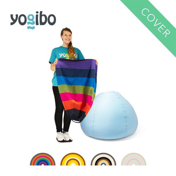 【5/12限定 P10倍】 Yogibo Drop Rainbow ドロップ レインボー 専用カバー...