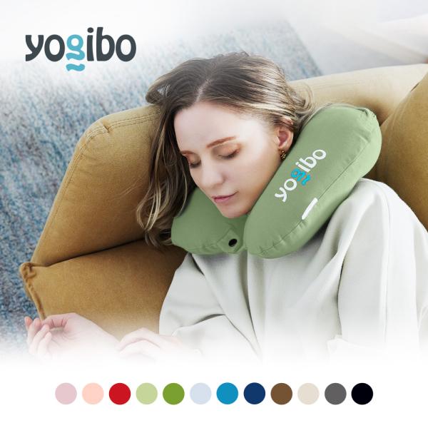 車や飛行機での長距離移動やデスクワークの休憩時におすすめ「Yogibo Neck Pillow Lo...