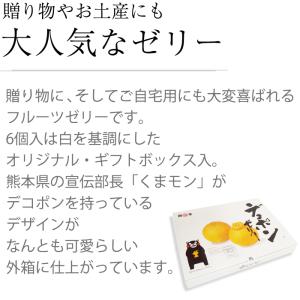 ゼリー デコポンゼリー 熊本県産 6個入 爆買の詳細画像2