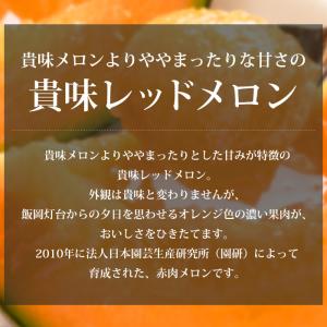クーポン利用で最安値挑戦中 メロン 貴味レッド...の詳細画像1