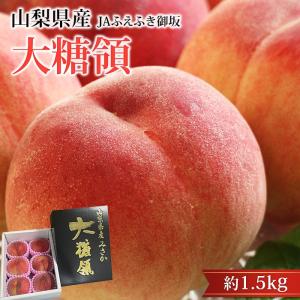 温室桃 ハウス桃 山梨県産 桃 日川白鳳 1キロ箱（4〜6玉入り秀品クラス