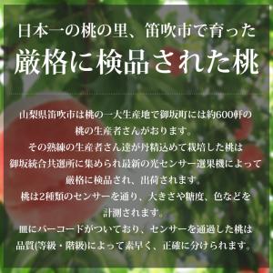 桃 大糖領 山梨県産 約2kg 5〜8玉の詳細画像3