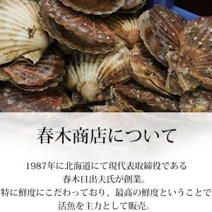 貝類 北海道産 天然活ホタテ 約3kg 約12...の詳細画像2