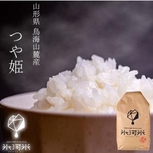 米5kg 送料無 つや姫 白米 5kg / 10kg 令和7年産 特別栽培米 氷河米 山形 庄内 農家直送 1tus