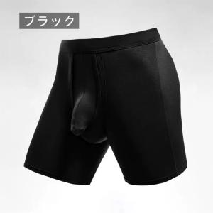 ボクサーパンツ ロング メンズ ブリーフ ロン...の詳細画像1