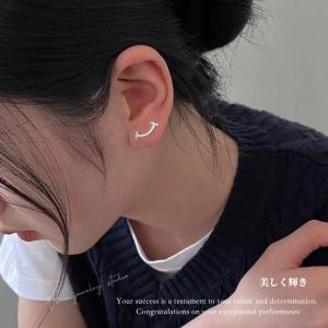 ピアス モアサナイト レディース プラチナ 仕...の詳細画像5