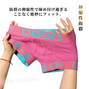メンズボクサーパンツ 前閉じ 紳士下着 アンダ...の詳細画像4