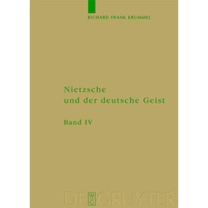 Und Des Nietzsche Der Deutsche