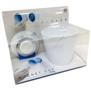 三栄水栓 SANEI mog モグ マグネットコップ ホワイト PW6810-W4