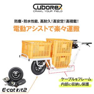 電動一輪車 コンテナ用 農業 林業 運搬 キュ...の詳細画像1