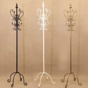 弘益 W515×D445×H1830mm ポールハンガー 木製 ハンガーラック ポール