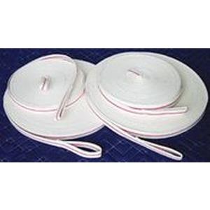 平ロープ紅白 3030 5巻 保護材 パレット積み 荷崩れ防止 荷物固定