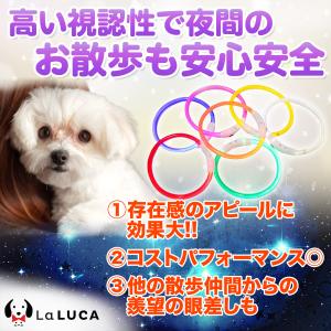 首輪 犬 おしゃれ 光る首輪 LED ライト ...の詳細画像3
