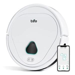 Trifollie Max ロボット掃除機 3000Pa大吸力 水拭 防犯機能を持つカメラを搭載 ペットの毛 髪の毛に効果 家事負担 アプリ連動 衝突