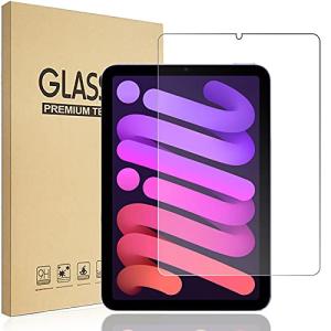 RuiMi For iPad mini 6 2021 用の ガラスフィルム For iPad mini 6 2021 用の 液晶保護フィルム 強化ガラ