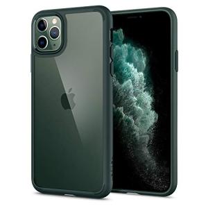Spigen iPhone 11 Pro ケース 5.8インチ 対応 背面 クリア 米軍MIL規格取得 耐衝撃 カメラ保護 衝撃吸収 Qi充電 ワイヤ