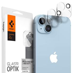 Spigen Glas tR Optik iPhone 14 iPhone 14 Plus 用 カメラフィルム 保護 iPhone14 iPhone1