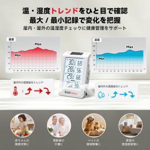 BaldrTherm デジタル温湿度計 ソーラ...の詳細画像5