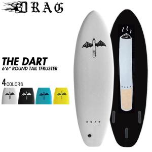 DRAG BOARD CO ドラッグサーフボード  6'6" THE DART ソフトボード ファン｜yoko-nori