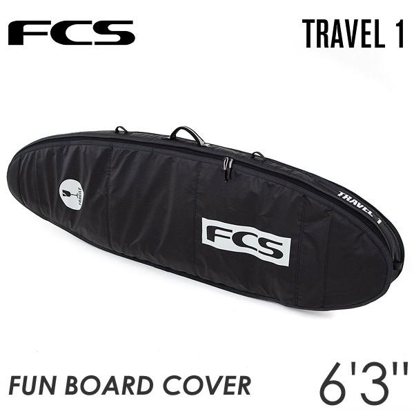 FCS サーフボード ハードケース TRAVEL 1 6&apos;3ft Fun Board ファンボード ...