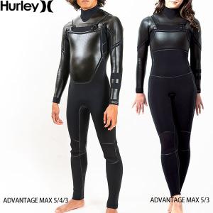 ウェットスーツ セミドライ 5mm Hurley ADVANTAGE MAX メンズ