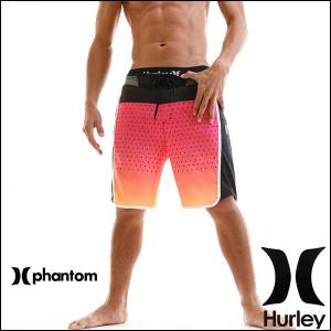 HURLEY ハーレー サーフパンツ 水着 メンズ 18インチ PHANTOM HYPERWEAVE MOTION REEF ピンク｜yoko-nori