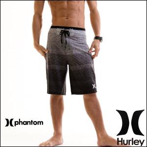 HURLEY ハーレー メンズ 水着 サーフパンツ トランクス 海パン PHANTOM ZION 20インチ ブラック｜yoko-nori