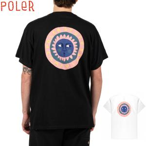 POLER ポーラー メンズ Tシャツ 半袖 アイコンロゴ MOONSHINE TEE キャンプ アウトドア