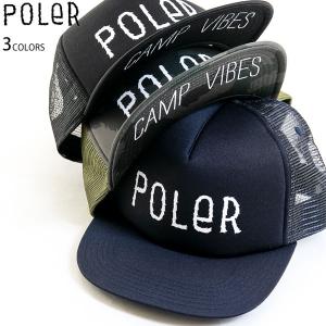 POLER ポーラー キャップ メッシュ 帽子 メンズ レディース｜yoko-nori