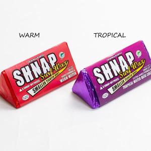 サーフィン ワックス OCEAN&EARTH SNAP WAX  サーフィン用ワックス 小分け6ピース チョコレートフレーバー｜yoko-nori