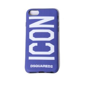 ディースクエアード Dsquared2 ICONiPhone8用ケース iPhone7 6S/6対応 ブルー｜yokoaunty