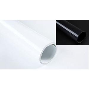 iMakimu2019s PVC 背景布 背景紙 商品 小物 撮影 白 黒 光沢 定番2枚 セット