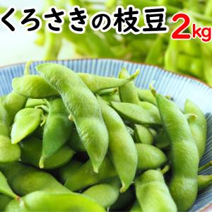 本場 黒埼枝豆 A級品 新潟 黒埼板井産 2kg「くろさき枝豆」朝どり枝豆