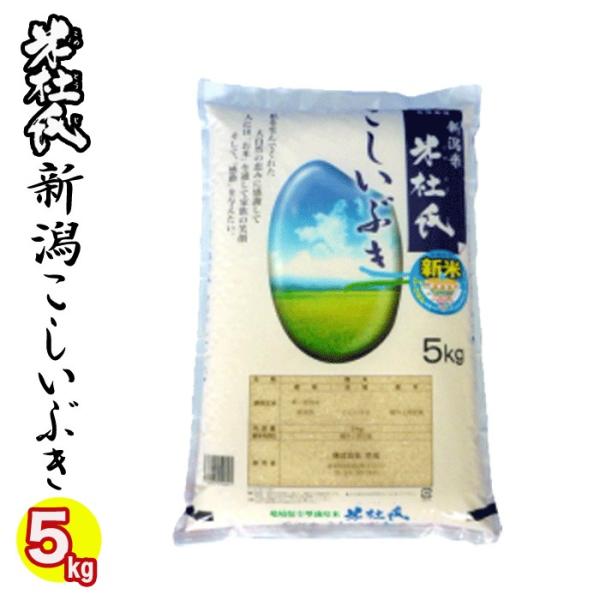 新米 令和７年産 ★送料無料★ 新潟県産 こしいぶき 5kg 白米 米杜氏ブランド 【新潟ブランド米...