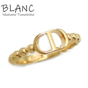 クリスチャンディオール CDロゴ リング #S 約10号 指輪 メタル ゴールド ジュエリー Christian Dior 横浜BLANC｜yokohama-blanc
