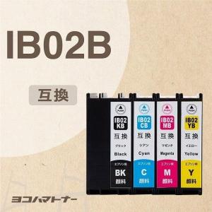 顔料 IB02B エプソン IB02B-4PK 4色セットPX-M7110F/PX-M7110FP/PX-M7110FT/PX-S7110/PX-S7110P 互換インクカートリッジ｜yokohama-toner