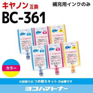 キャノン FINEカートリッジ  プリンターインク BC-361/BC-361XL用