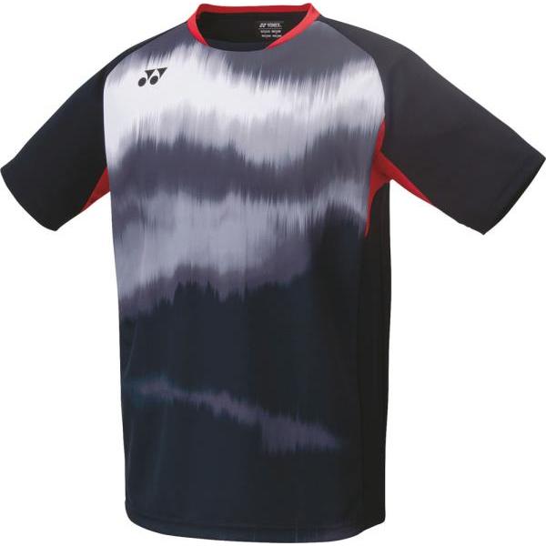 ヨネックス バドミントン メンズゲームシャツ（フィットスタイル） 22 ブラック ケームシャツ・パン...