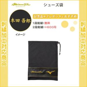 名入れ1段無料 野球 シューズケース シューズバッグ シューズ袋 ミズノプロ ミズノ 巾着 子供 おしゃれ 11GZ170000