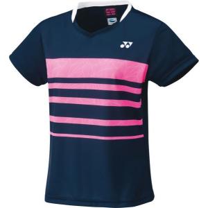 Yonex　ヨネックス テニス ウィメンズゲームシャツ 22 ネイビーブルー ケームシャツ・パンツ(20666-019)｜yokohamariverup