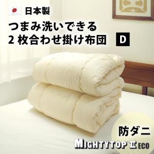 TEIJIN（テイジン） 掛け布団 肌掛け 防ダニ 洗える 2枚合わせ