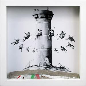 BANKSY バンクシー・Donuts(Pink/Strawberry)・ドーナツピンク・版画