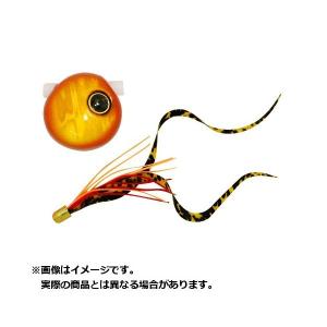 ジャッカル ルアー 鉛式 ビンビン玉 スライド 120g (カラー:オレンジゴールド/シマオレカーリーT+)｜yokoonet