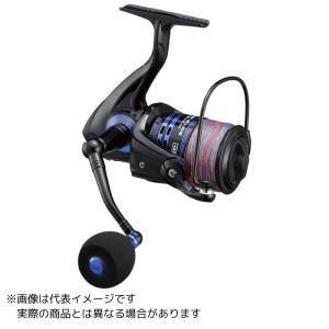 大型スピニングリール COLOSSUS SPIN V2 7000 ナイロン6号相当約300m糸