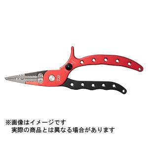 ダイワアルミプライヤーα200HロックLG＃レッド