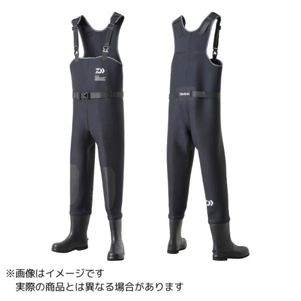 ダイワタイトフィットクロロプレンウェーダーCW-4500-T＃ブラック【大型商品120】