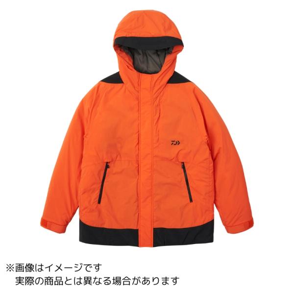 ダイワ PrimaLoft ボリュームジャケット DJ-2424 ＃オレンジ ＃L【中型商品】