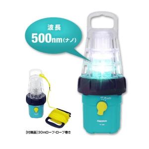 ハピソン YF-500 LED水中集魚灯 30m防水 乾電池式 Hapyson ハピソン(Hapyson) YF-500 乾電池式LED 水中集魚灯 30m防水